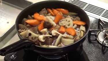 フライパン筑前煮